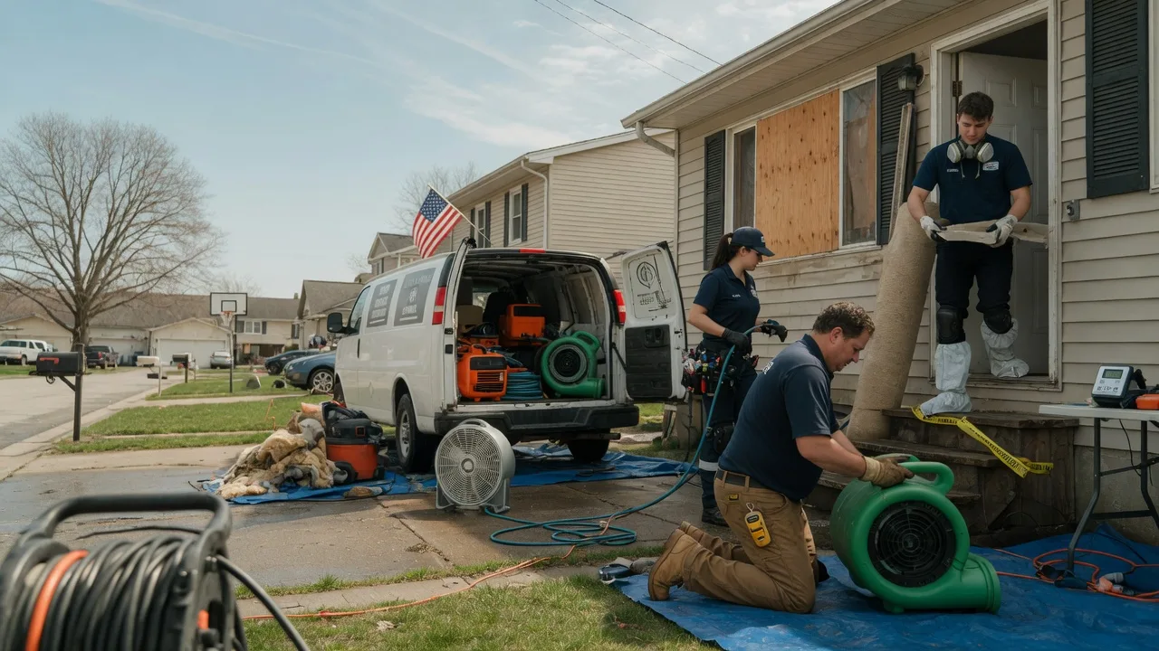 Water Damage Restoration in Marshall, ND near me